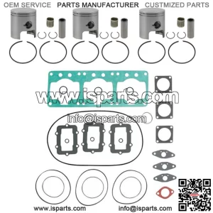 Standard Bore Top End Repair Kit for Ski-Doo Formula III 600 64.5mm