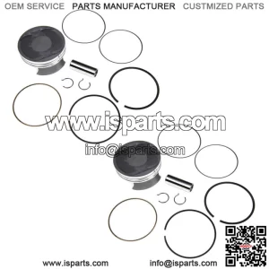 2  Size A Piston Kits for Can-Am 2016-2021 850 Models Standard Bore 94mm