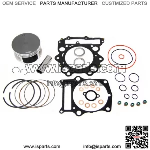 .020 Over Bore Piston, Gasket Kit for Yamaha Raptor 660 2001-2005 100.5mm