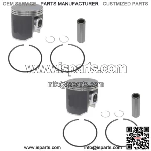2  .020 Over Bore Piston Kits for Yamaha 700 PWC fits 1993-2020 81.5mm