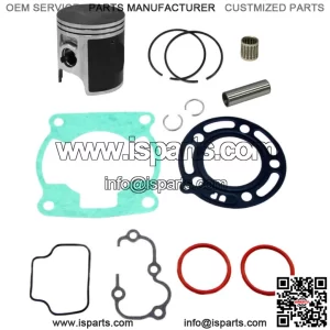 Size B Piston Bearing Gasket Kit for Kawasaki 1998-2000 KX80 Standard Bore 48mm