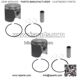 2  Standard Bore Piston Kits for Sea-Doo 650 Many 1993-1996 650 78mm
