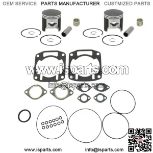Standard Bore Top End Repair Kit for Arctic Cat 550 Snow 1991-2005 73.4mm