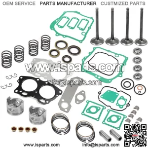 Engine Rebuild Kit Piston Gasket Valve For EZGO Golf Cart Robin 350cc 1996-02