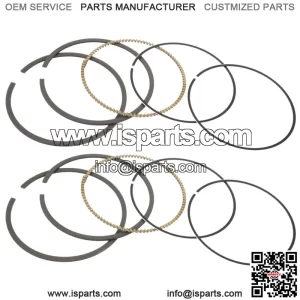 2 Piston Ring Kit for Polaris Sportsman 800 EFI 2005 2006 2007 2008 2009-2014 (For: Polaris Sportsman 800)