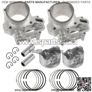 Cylinder Piston & Rings Kit for Kawasaki Teryx LE 800 KRF800 2014-2020 (For: More than one vehicle)