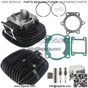 Cylinder Head Piston Gasket Top End Rebuild Kit For Yamaha Blaster 200 88-06