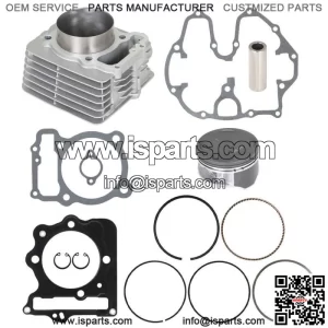 For 1999-2008 Honda TRX400EX Cylinder Big Bore Piston Top End Kit 89mm
