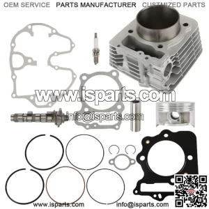 Cylinder Piston Gasket Top End Rebuild Kit Camshaft for Honda TRX400EX 1999-2008
