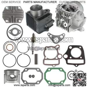 Cylinder Piston Top End Kit for Honda ATC70 CRF70 CT70 C70 TRX70 XR70 S65 70cc