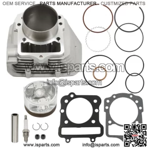 Cylinder Piston Top End Kit for Kawasaki Bayou 300 KLF300B 1989 1990 1991-2004