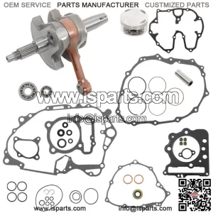 Top Bottom End Engine Rebuild Kit For HONDA TRX 400EX 1999-2004 Crank Piston Kit