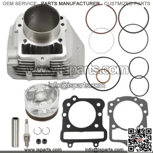 For Kawasaki Bayou 300 KLF300B 2x4 Cast Engine Cylinder Piston Kit 11005-1533