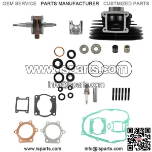 Piston Cylinder Crank Motor Rebuild FOR Yamaha Blaster 200 66 Gasket Seal Kit