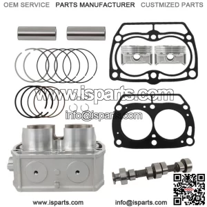 For Polaris Sportsman Ranger RZR 800 Cylinder Piston Gasket Top End Kit Camshaft