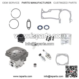 Cylinder Piston Gasket Kit 365 372XP X-Torq For Husqvarna 50mm Chainsaw Parts