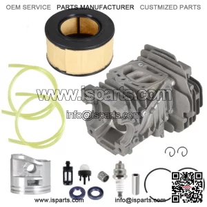 MS 251 Cylinder Piston Air Filter Bulb For MS251 44mm Chainsaw Tune-Up Kit