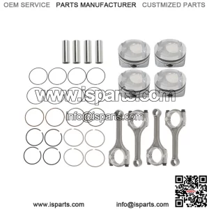 Connecting Rod & Piston Kit For Hyundai Kia Accent Rio 1.6L DOHC 2012-2016