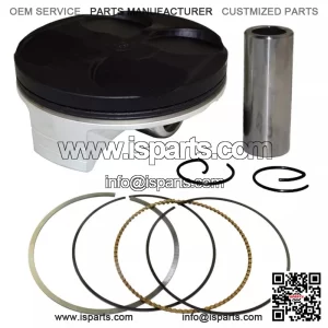 Honda Piston Rings Ring Kit Pin Clips 06-07 CRF250 R, 07-17 CRF250 X CRF250 T128