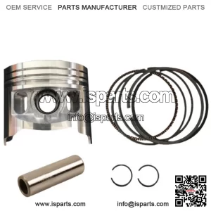 2002-2009 KAWASAKI KLX110 PISTON KIT COMPLETE (PISTON, PIN, RINGS, CIRCLIPS)