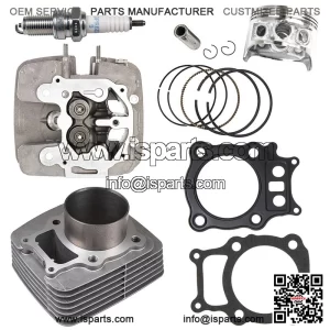Cylinder Head Piston Gasket Kit for Honda Rancher TRX350 12100-HN5-670 2000-2006