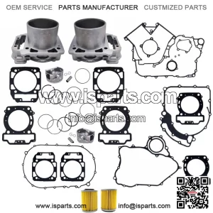 CFMoto 800 Cylinder I&II Piston Gasket Kit CF 800HO 550 Z8 U8 UForce ZForce