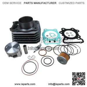 Cylinder Top End Rebuild Kit for 1988-2000 Honda TRX 300 Fourtrax FW 4x4 2x4