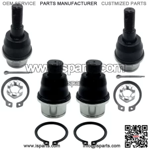 Ball Joint For Can Am Can Am Maverick X3 R RR 2017 - 2022 Upper Lower 4 Pcs Set