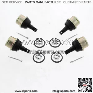 1988 - 2000 Honda 300 Fourtrax TRX300 Upper and Lower Ball Joints x4 (For: Honda)