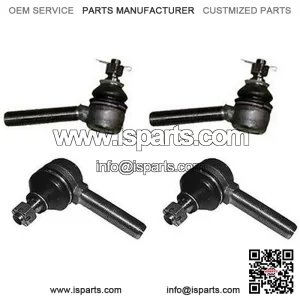 Tie Rod Drag Link End Kit w/ Castle Nut Fits Ford Tractor 600 2000 4000 2N 8N 9N