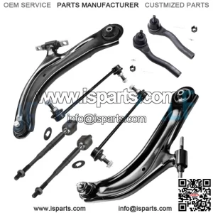 Front Lower Control Arm Tie Rod Sway Bar for 2007-2012 Nissan Sentra