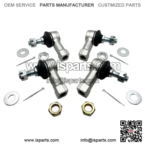 Heavy Duty Chromoly Tie Rod Ends End Left Right Kit TRX250R TRX400EX TRX450R