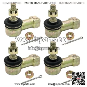 Heavy Duty Chromoly Tie Rod Ends Kit for Honda TRX250R TRX400EX TRX450R TRX300EX