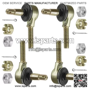 2 Sets Of Tie Rod End Kit for Suzuki LTZ400 LT-Z400 Quadsport 2003-2004