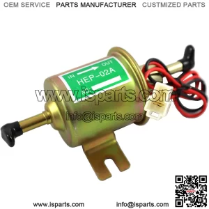 Universal 12 Volt Heavy Duty Electric Fuel Pump Metal Solid Gasoline 12 Volt