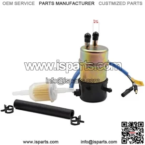 Electric Fuel Pump 12v Kawasaki Mule Fuel Pump 49040-1055 KAF620 3000 3010 3020 2520 2500 2510 1000(8mm In/Outlet)