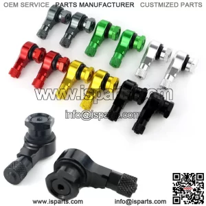 Alloy Tyre Valve Stems Fit For Yamaha FZ1 FZ6 FZ8 MT-01 MT-125 MT-25 MT-03 Black