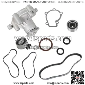 Gates HTD Timing Belt Kit Water Pump For 2005-2010 Hyundai Kia 2.0L G4GC G4GF