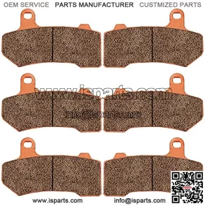 Zinger Brake Pad for Harley Davidson 08-22 FLHR Road King FLHX Street Glide,08-20 FLHTCU Ultra Classic Electra Glide VRSCDX Night Rod,15-22 Road Glide FLTRX Limited FLHXS Street Glide Special