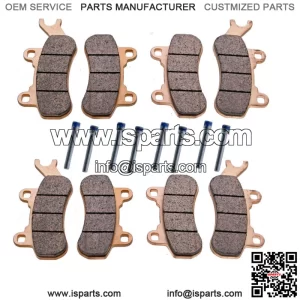Can-Am Maverick X3 4x4 Front and Rear Brake Pads Brakes 2017 2018 2019 2020 2021