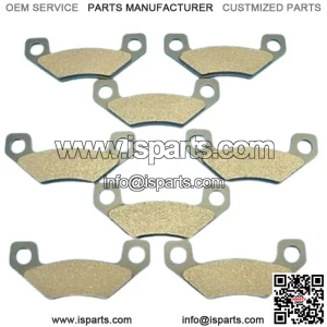 Gator TX 4PX HPX Trail 4x2 4x4 2004-2011 (4 Sets) John Deere FR+R Brake Pads (For: John Deere Gator TX)