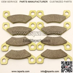 MC Front Rear Brake Pads For John Deere Gator HPX 4x2 4x4 04-2011 / TX 4PX 04-05 (For: More than one vehicle)