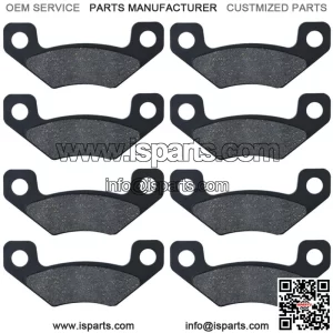 4 Pair F&R Brake Pads for John Deere Gator TX 4PX HPX Trail 4x2 4x4 2004-2011  (For: More than one vehicle)