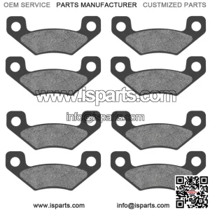 Front Rear Brake Pads for JOHN DEERE Gator TX 4PX HPX Trail 4x2 4x4 (2004-2011) (For: More than one vehicle)