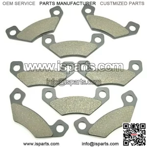 Fit John Deere FR+R Brake Pads Gator TX 4PX HPX Trail 4x2 4x4 2004-2011 (4 Sets) (For: John Deere Gator TX)