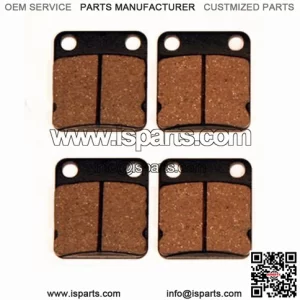 Front Semi-Metallic Brake Pads for Yamaha Bruin 350 2x4 4x4 Auto 2004 2005 2006
