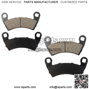 Qty 2 Front Brake Pads For Polaris Ranger 500 EFI H0 4x4 2x4 Crew UTV 06-15 (For: Polaris Ranger 400)