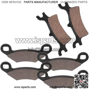 Front Rear Brake Pads for Polaris Sportsman 800 EFI 2005 2006 2007 2008 (For: Polaris Sportsman 800)