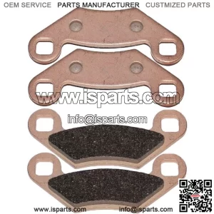 Front Brake Pads for Polaris Sportsman 800 HO EFI 2008 2009 Sintered Brake Pads (For: Polaris Sportsman 800)