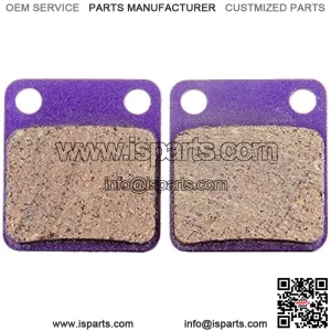 Carbon Fiber Brake Pads Fit for 2007 08 09 10 2011 for Yamaha Grizzly 350 YFM350FGI 4x4 IRS/YFM350G, 2007 08 2009 for Yamaha Big Bear 250 YFM250B